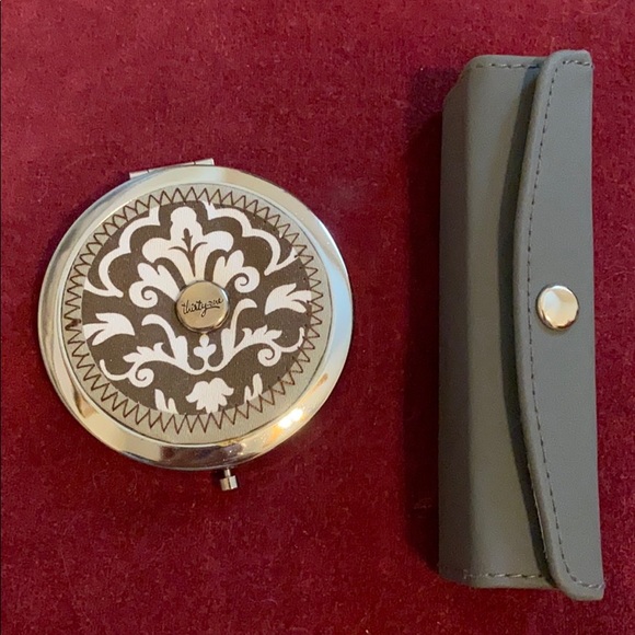 New Purse Compact Mirror & mirrored lipstick case